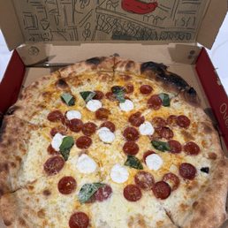 Classico with pepperoni