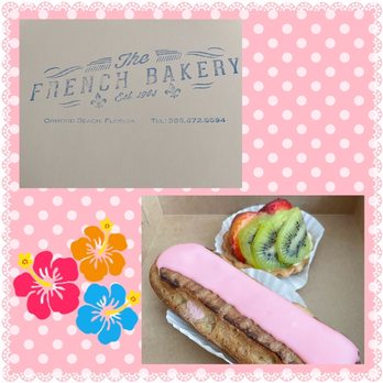 The French Bakery & Pastry shop - Raspberry eclair with fresh fruit tart - Specialty Food Near Me - Ormond Beach, Florida The French Bakery & Pastry shop - Raspberry eclair with fresh fruit tart - Specialty Food Near Me - Ormond Beach, Florida