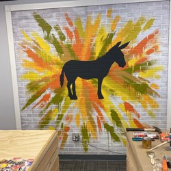 The Naked Burro - Behind the counter