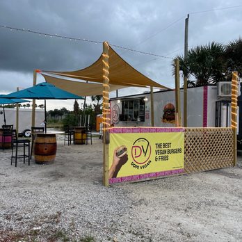 Dope Vegan - The food truck & dining area - Vegan Near Me - West Palm Beach, Florida Dope Vegan - The food truck & dining area - Vegan Near Me - West Palm Beach, Florida