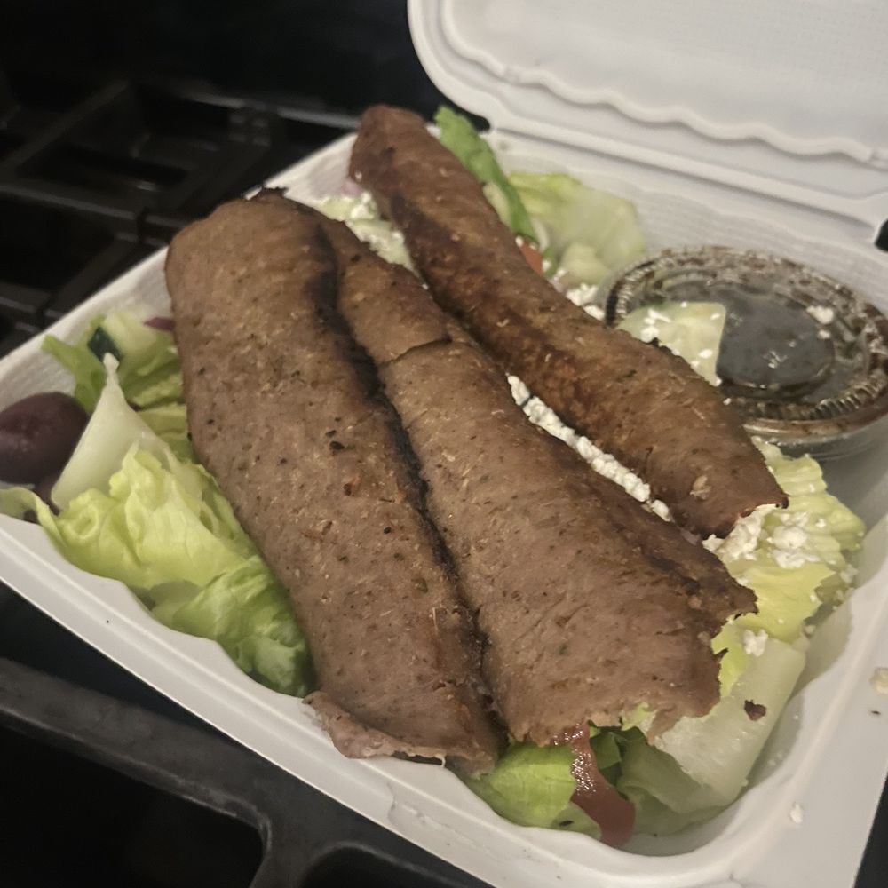 Petra Cafe - Gyro salad - Greek Near Me - Orinda, California Petra Cafe - Gyro salad - Greek Near Me - Orinda, California