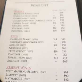 Greenhill Vineyards - Wine menu - Wineries Near Me - Middleburg, Virginia Greenhill Vineyards - Wine menu - Wineries Near Me - Middleburg, Virginia