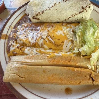 Taco King - Really good beef burrito, cheese enchilada and tamale. - Mexican Near Me - Anchorage, Alaska