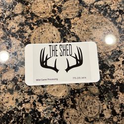 The Shed - Business card front