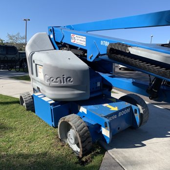 Bulldog Towing - Boom lift stuck in the grass that bulldog towing got me out of - Towing Near Me - San Diego, California