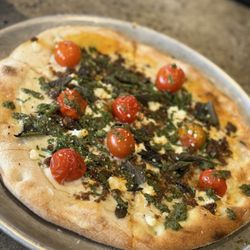 Morrocan spiced lamb pizza
