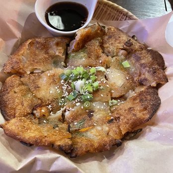 Choi's Korea & Wing - S2. Seafood and Veggie Pancake - Korean Near Me - Charlotte, North Carolina