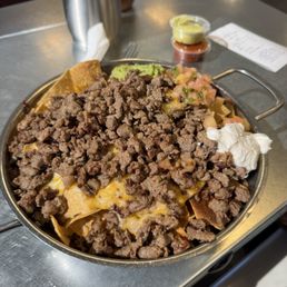 Carne asada nachos Carne asada nachos