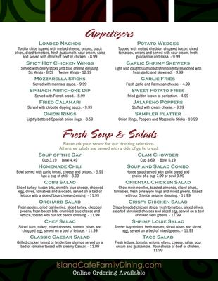 Menu photo 3 Island Cafe Oak Harbor, WA