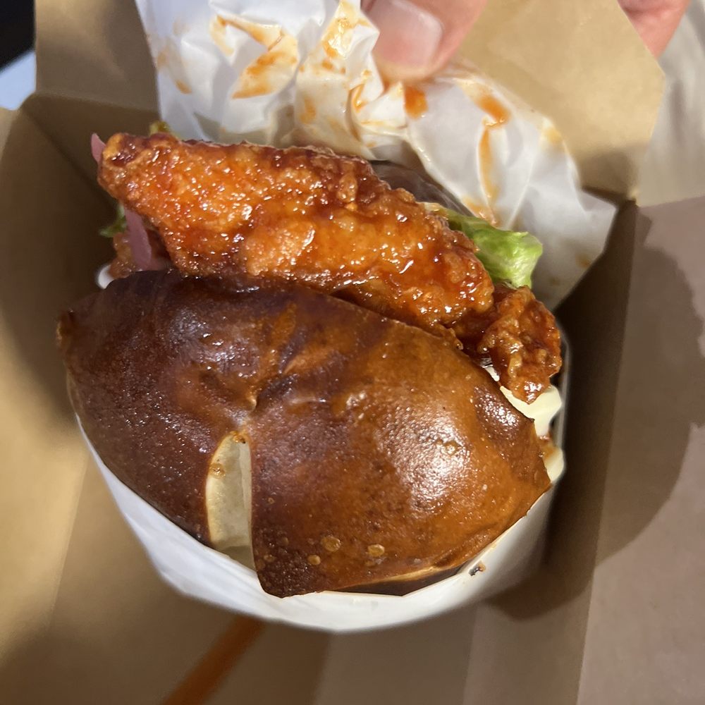 Chicken Troopers - Chicken sandwich. I will buy this again for sho. - Korean Near Me - Norwalk, California Chicken Troopers - Chicken sandwich. I will buy this again for sho. - Korean Near Me - Norwalk, California
