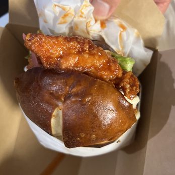 Chicken Troopers - Chicken sandwich. I will buy this again for sho. - Korean Near Me - Norwalk, California Chicken Troopers - Chicken sandwich. I will buy this again for sho. - Korean Near Me - Norwalk, California