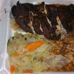 Mixed Jerk Chicken Dinner