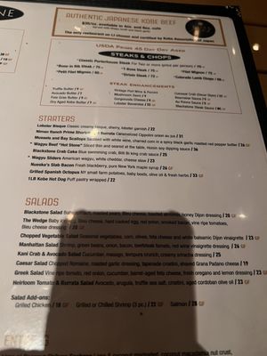 Menu photo 5 Blackstone Steakhouse Melville, NY Menu photo 5 Blackstone Steakhouse Melville, NY