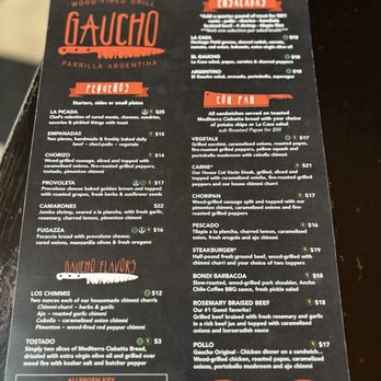 Gaucho Parrilla Argentina - Menu - Argentine Near Me - Pittsburgh, Pennsylvania Gaucho Parrilla Argentina - Menu - Argentine Near Me - Pittsburgh, Pennsylvania