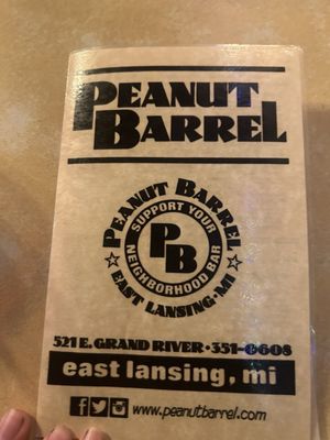 The Peanut Barrel by null