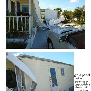 CMS Restoration - Laundry room and carport are gone everything is cleaned up It is a 2bdrm 11/2 bath dbl wide with glass enclosed front room - General Contractors Near Me - Naples, Florida CMS Restoration - Laundry room and carport are gone everything is cleaned up It is a 2bdrm 11/2 bath dbl wide with glass enclosed front room - General Contractors Near Me - Naples, Florida