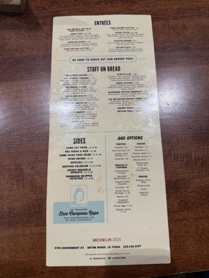 Menu photo 2 Elsie's Plate & Pie Baton Rouge, LA Menu photo 2 Elsie's Plate & Pie Baton Rouge, LA
