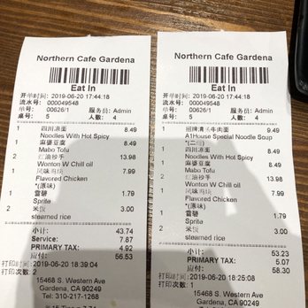 Northern Cafe - Chinese Near Me - Gardena, California