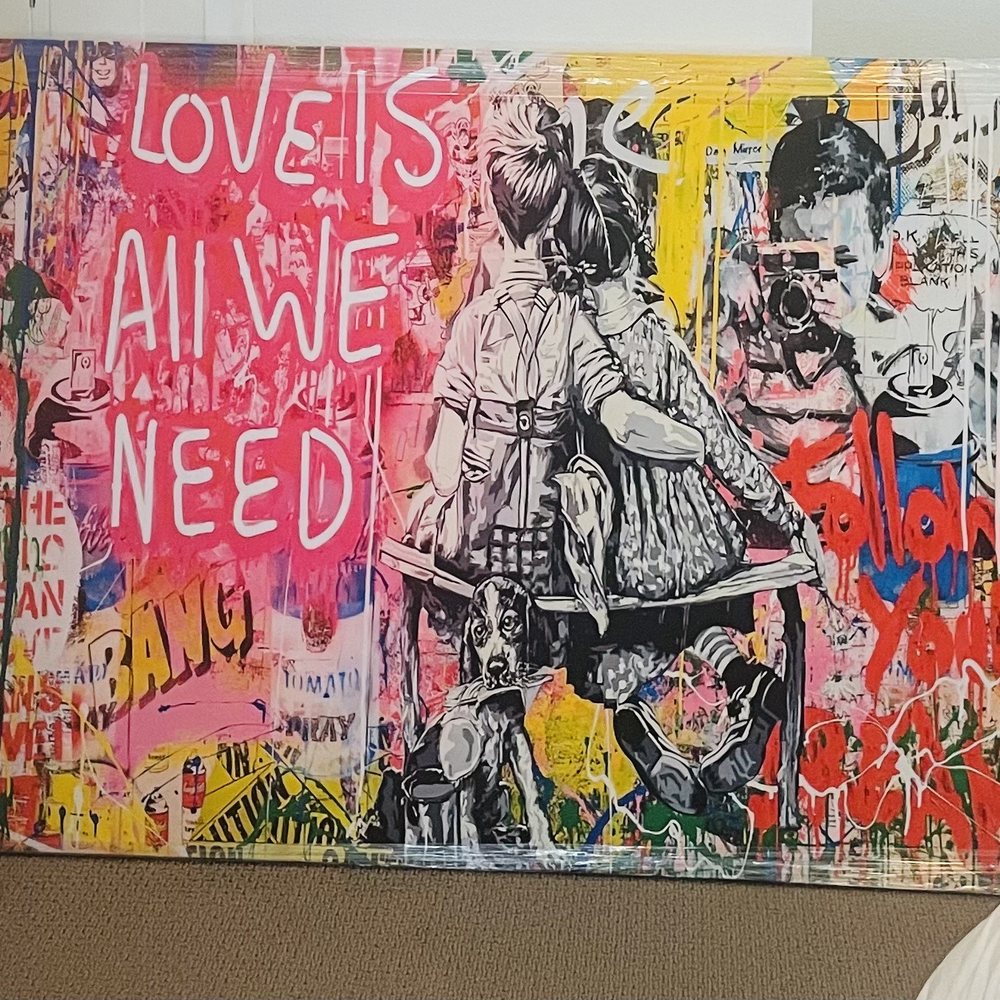 Elite Art & Framing - Banksy Print - Gallery Wrapped - Framing Near Me - Las Vegas, Nevada Elite Art & Framing - Banksy Print - Gallery Wrapped - Framing Near Me - Las Vegas, Nevada