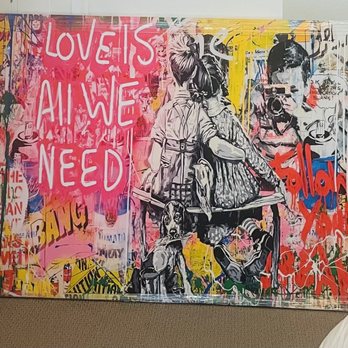 Elite Art & Framing - Banksy Print - Gallery Wrapped - Framing Near Me - Las Vegas, Nevada Elite Art & Framing - Banksy Print - Gallery Wrapped - Framing Near Me - Las Vegas, Nevada