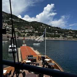 View of the lower deck of the restaurant
