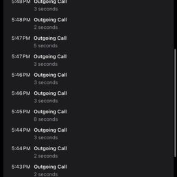 Call history. They threw the phone in the back to avoid the ringing Call history. They threw the phone in the back to avoid the ringing