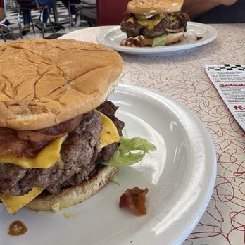 Dearman's Diner - The size of these monsters! Delicious and you can tell it's not a frozen patty. 5 stars - Diners Near Me - Baton Rouge, Louisiana Dearman's Diner - The size of these monsters! Delicious and you can tell it's not a frozen patty. 5 stars - Diners Near Me - Baton Rouge, Louisiana