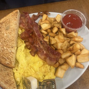 Rachel's Kitchen - TWO EGGS WITH BACON* home fries and toast - Salad Near Me - Las Vegas, Nevada
