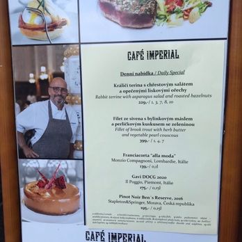 Café Imperial - Special Daily Menu - Czech Near Me - Prague, Puerto Rico Café Imperial - Special Daily Menu - Czech Near Me - Prague, Puerto Rico