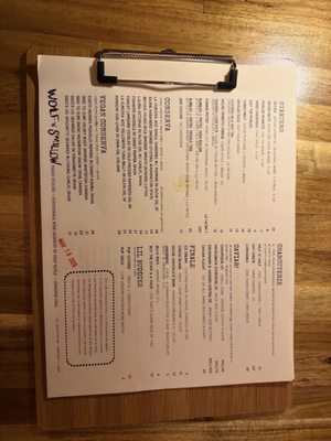 Menu photo 1 Wolf ‘n’ Swallow Albuquerque, NM