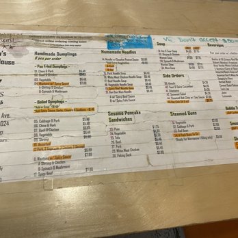 Vanessa's Dumpling House - Menu - Chinese Near Me - New York, New York Vanessa's Dumpling House - Menu - Chinese Near Me - New York, New York