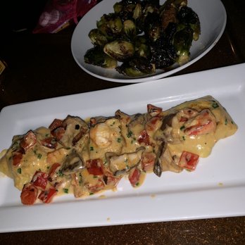 Seasons 52 - Brussels sprouts and lobster ravioli - New American Near Me - Orlando, Florida Seasons 52 - Brussels sprouts and lobster ravioli - New American Near Me - Orlando, Florida