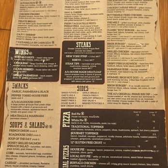 AJ's Steak & Pizza - Menu - Pizza Near Me - Goshen, Connecticut AJ's Steak & Pizza - Menu - Pizza Near Me - Goshen, Connecticut