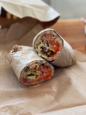 SOHO Sushi Burrito by null