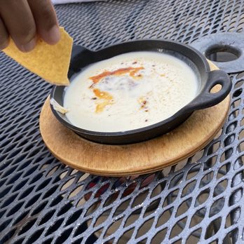 Sol Y Luna - Queso with chorizo - Latin American Near Me - Mountain Brook, Alabama Sol Y Luna - Queso with chorizo - Latin American Near Me - Mountain Brook, Alabama