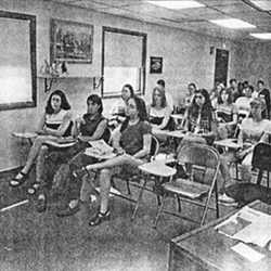 Rogers Driving School - Rogers Driving School driver education class featured in PGH Post Gazette Newspaper article circa 1980s