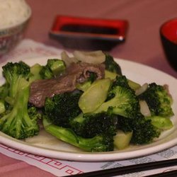 May Garden - Beef or BBQ Pork with Broccoli