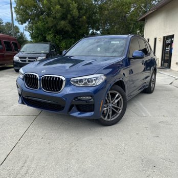 Innovation Window Tinting - A stunning BMW suv that got all the sides and the back plus the full front windshield. - Car Window Tinting Near Me - Naples, Florida Innovation Window Tinting - A stunning BMW suv that got all the sides and the back plus the full front windshield. - Car Window Tinting Near Me - Naples, Florida