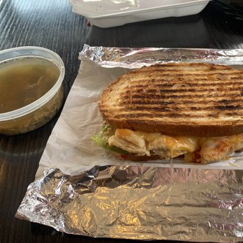 Dario's - Soup and Southwest Chicken Panini - lunch combo. - Salad Near Me - Palatine, Illinois