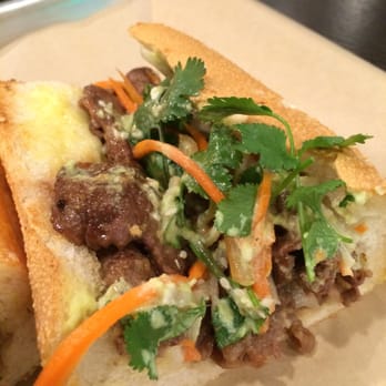 Nguyen's Kitchen - Bulgogi steak Banh mi - Vietnamese Near Me - Orange, California
