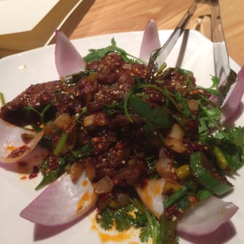 Peter Chang - Hot and numbing beef appetizer. Simply incredible. - Szechuan Near Me - Richmond, Virginia Peter Chang - Hot and numbing beef appetizer. Simply incredible. - Szechuan Near Me - Richmond, Virginia