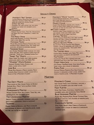 Menu photo 7 Montero's Elizabeth City, NC