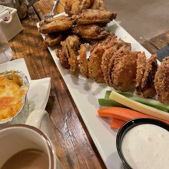That Brewery & Pub - Char-grilled chicken wings & fried zucchini kabob - Pubs Near Me - Pine, Arizona That Brewery & Pub - Char-grilled chicken wings & fried zucchini kabob - Pubs Near Me - Pine, Arizona