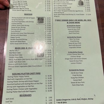 A Golden Dragon Chinese Restaurant - Updated menu 8/21/26 - Chinese Near Me - Selma, California