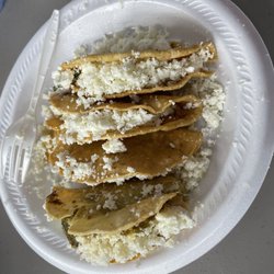 Tacos Diana - Quesadillas de papa y queso