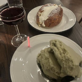 Il Carciofo - MARITOZZI and PISTACHIO GELATO - Italian Near Me - Chicago, Illinois