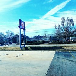 Texaco - Across from a Kroger and near Windy Hill Rd