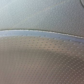 Ai Autoworks - Coatings & Upholstery - This is BEFORE the shop fixed it. The beginning of the leather stripping away - Auto Detailing Near Me - Round Rock, Texas