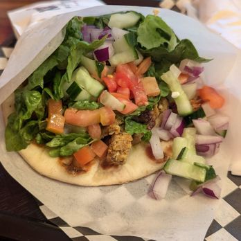 Al Bacha - Gyro chicken sandwich - Salad Near Me - Tacoma, Washington