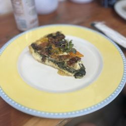 Spinach & Bacon Quiche